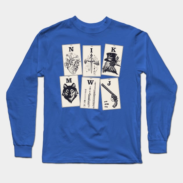 Six of Crows - Ketterdam Crow Club Long Sleeve T-Shirt by OutfittersAve